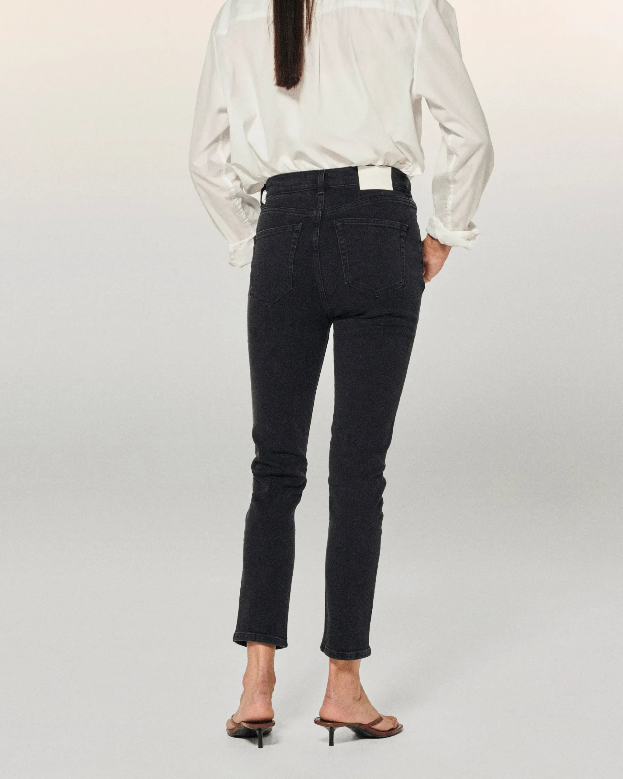 FROM FUTURE Johnny Jean Slim Fit Nero Cheap