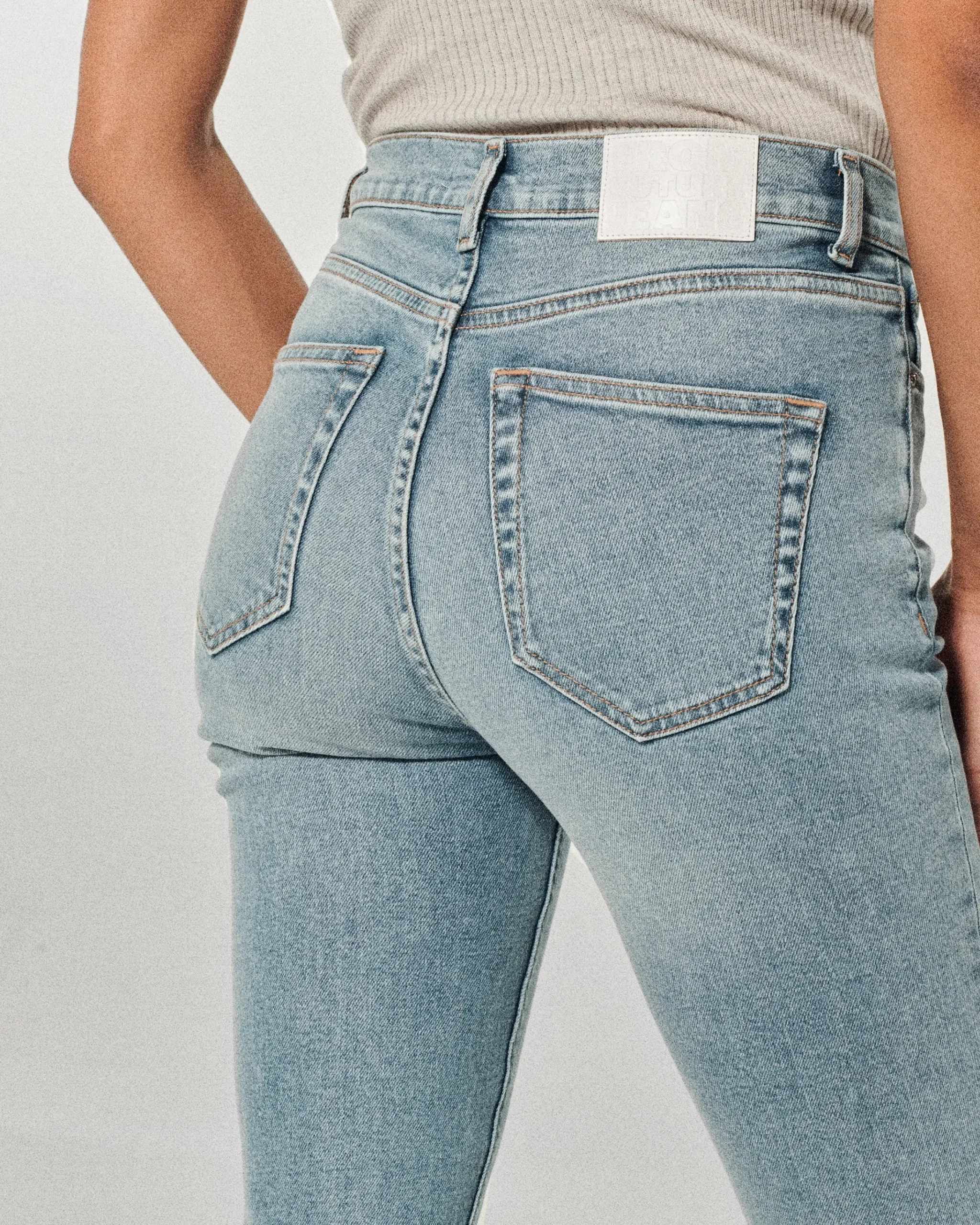 FROM FUTURE Johnny Jean Slim Fit BleuClair Hot