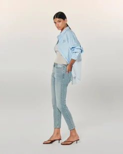 FROM FUTURE Johnny Jean Slim Fit BleuClair Hot