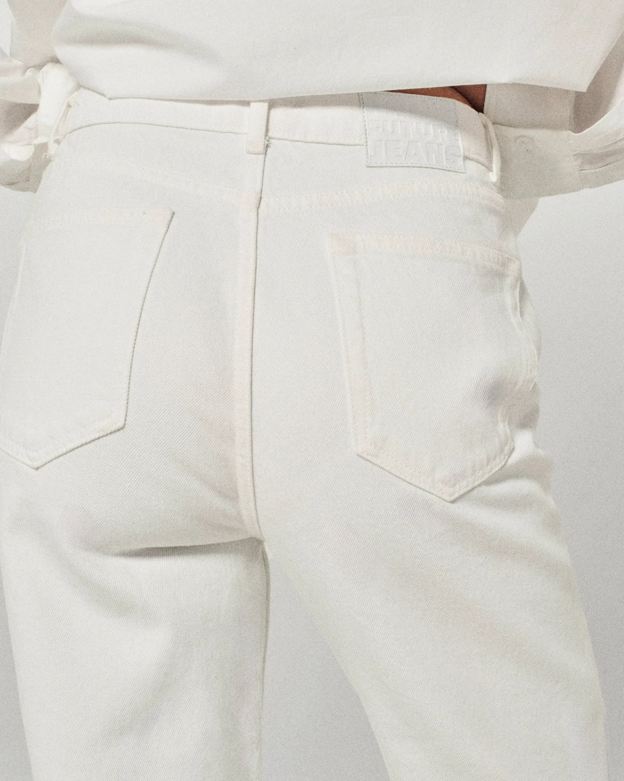 FROM FUTURE Joseph Jean Straight Cut Ecrù Outlet
