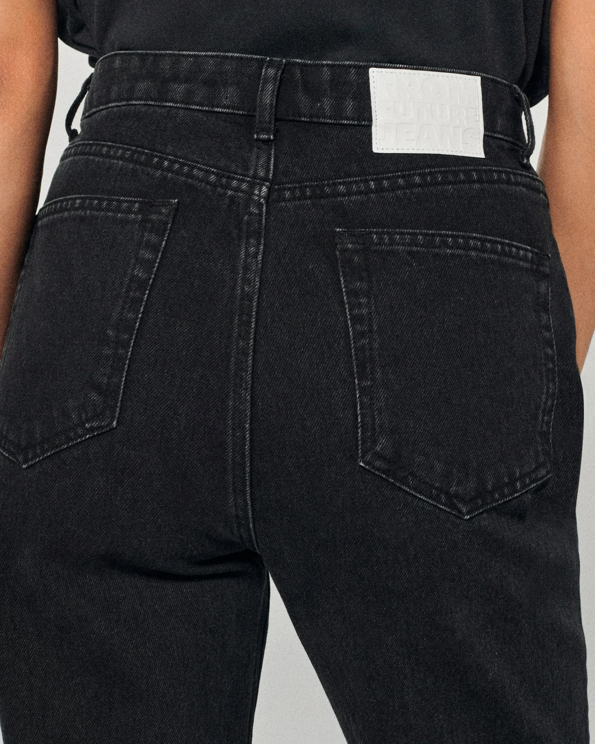 FROM FUTURE Joseph Jean Straight Cut Nero Cheap