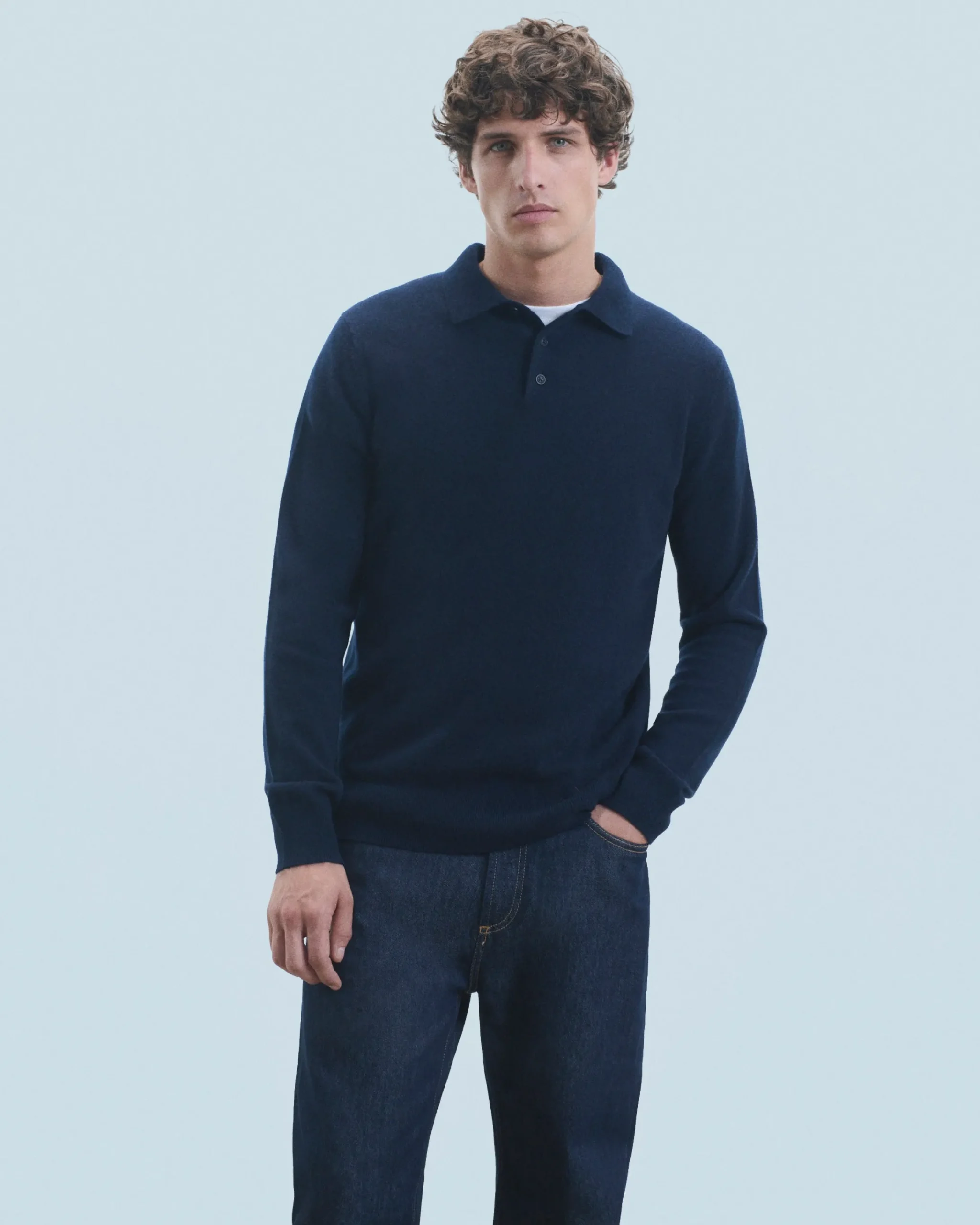 FROM FUTURE Maglione Collo a polo Basic MarinaMilitare Hot
