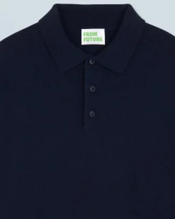 FROM FUTURE Maglione Collo a polo Basic MarinaMilitare Hot