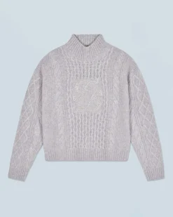 FROM FUTURE Maglione Collo alto Grigioericachiaro Cheap
