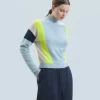 FROM FUTURE Maglione Collo alto IcedBlue Outlet