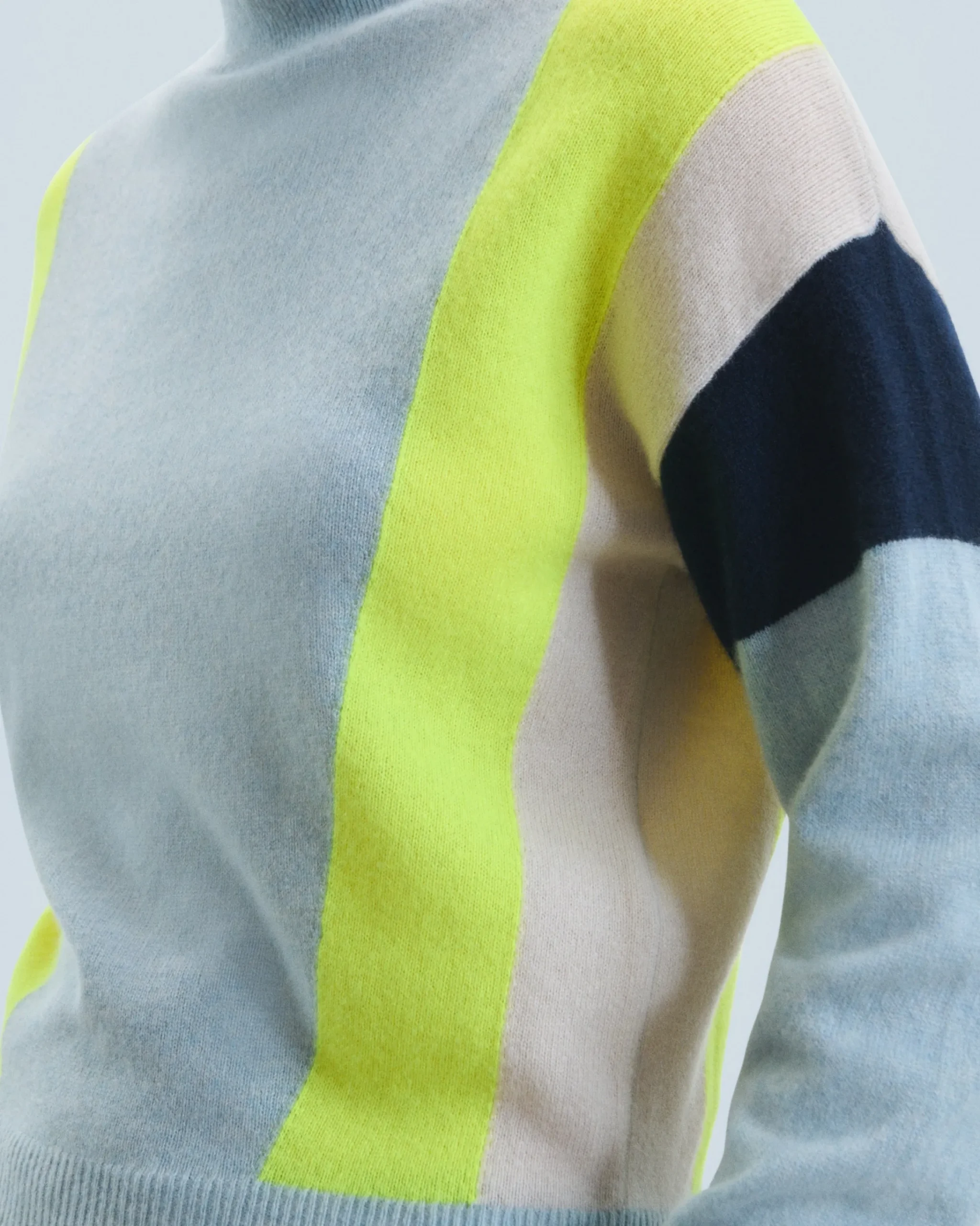 FROM FUTURE Maglione Collo alto IcedBlue Outlet