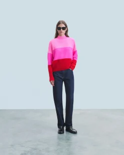 FROM FUTURE Maglione Collo alto BrightRed Cheap
