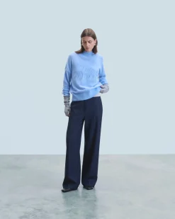 FROM FUTURE Maglione Collo alto FairyBlue Sale