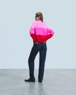 FROM FUTURE Maglione Collo alto BrightRed Cheap