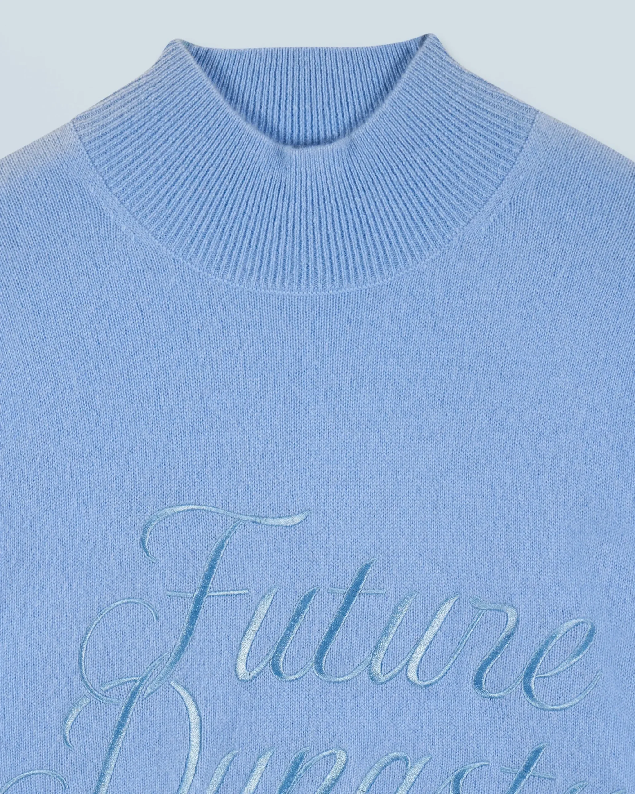 FROM FUTURE Maglione Collo alto FairyBlue Sale