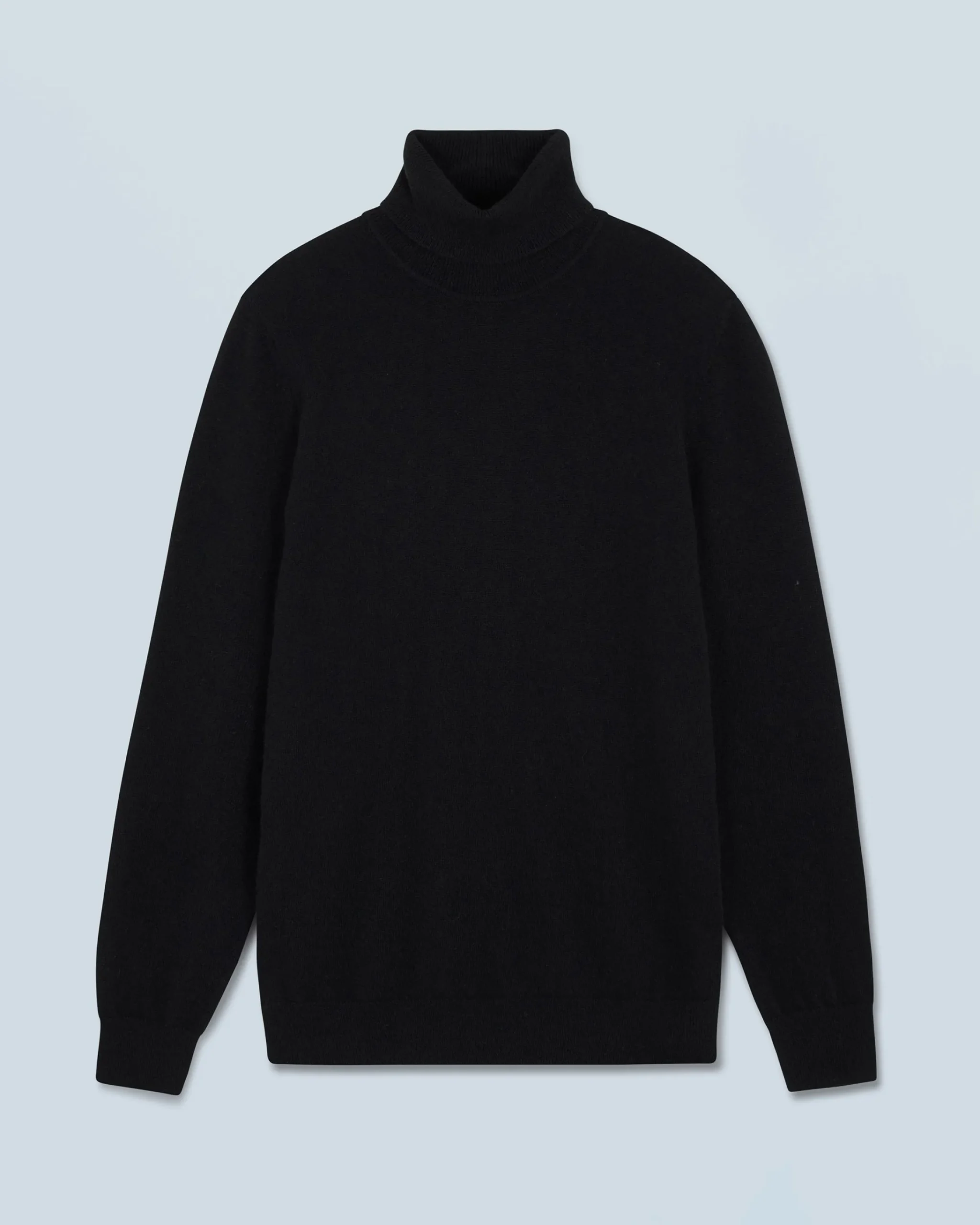 FROM FUTURE Maglione Collo arrotolato Basic Nero Outlet