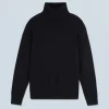 FROM FUTURE Maglione Collo dolcevita Basic Nero Outlet