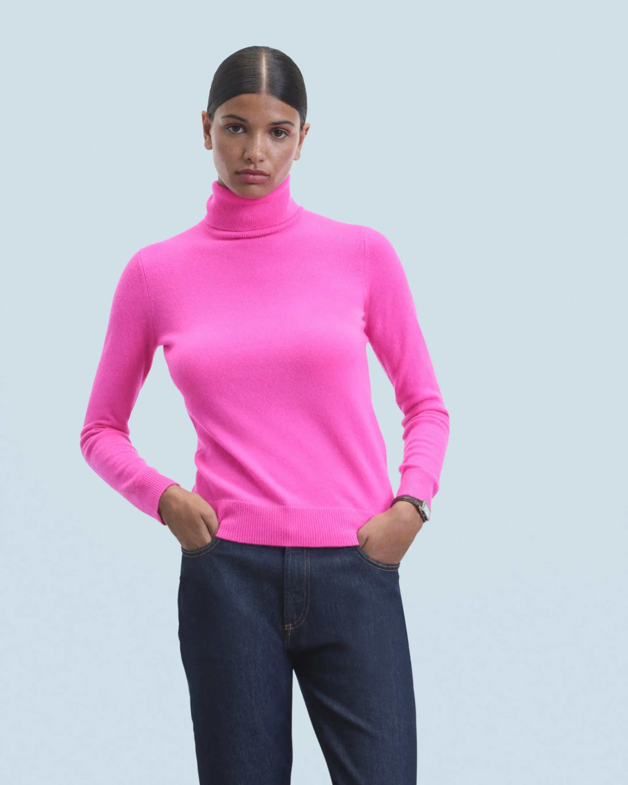 FROM FUTURE Maglione Collo dolcevita Basic UtopicPink Shop