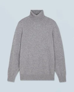 FROM FUTURE Maglione Collo dolcevita Basic Grigioericascuro Outlet