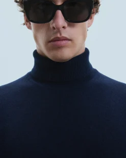 FROM FUTURE Maglione Collo dolcevita Basic Pesante MarinaMilitare Store
