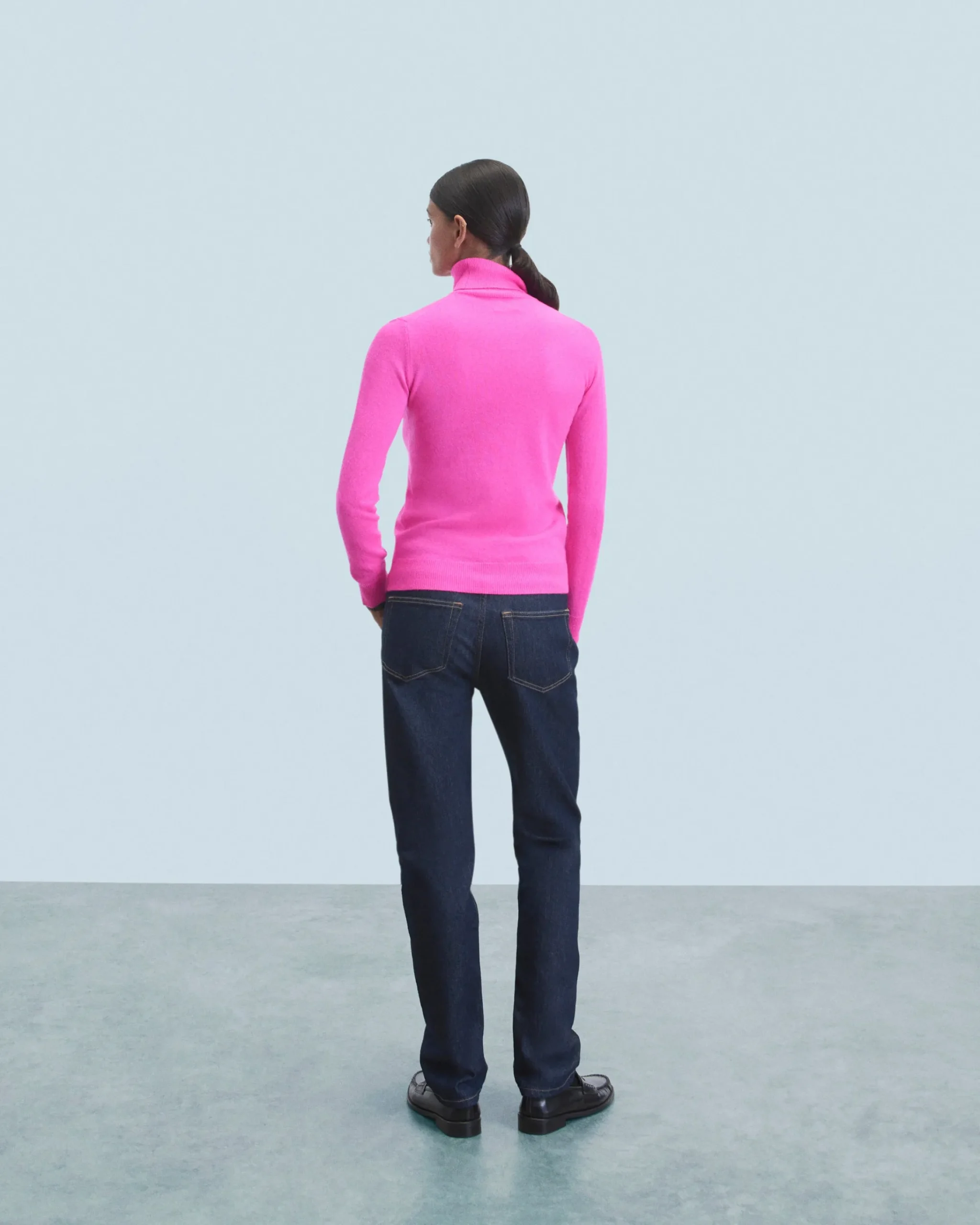 FROM FUTURE Maglione Collo dolcevita Basic UtopicPink Shop