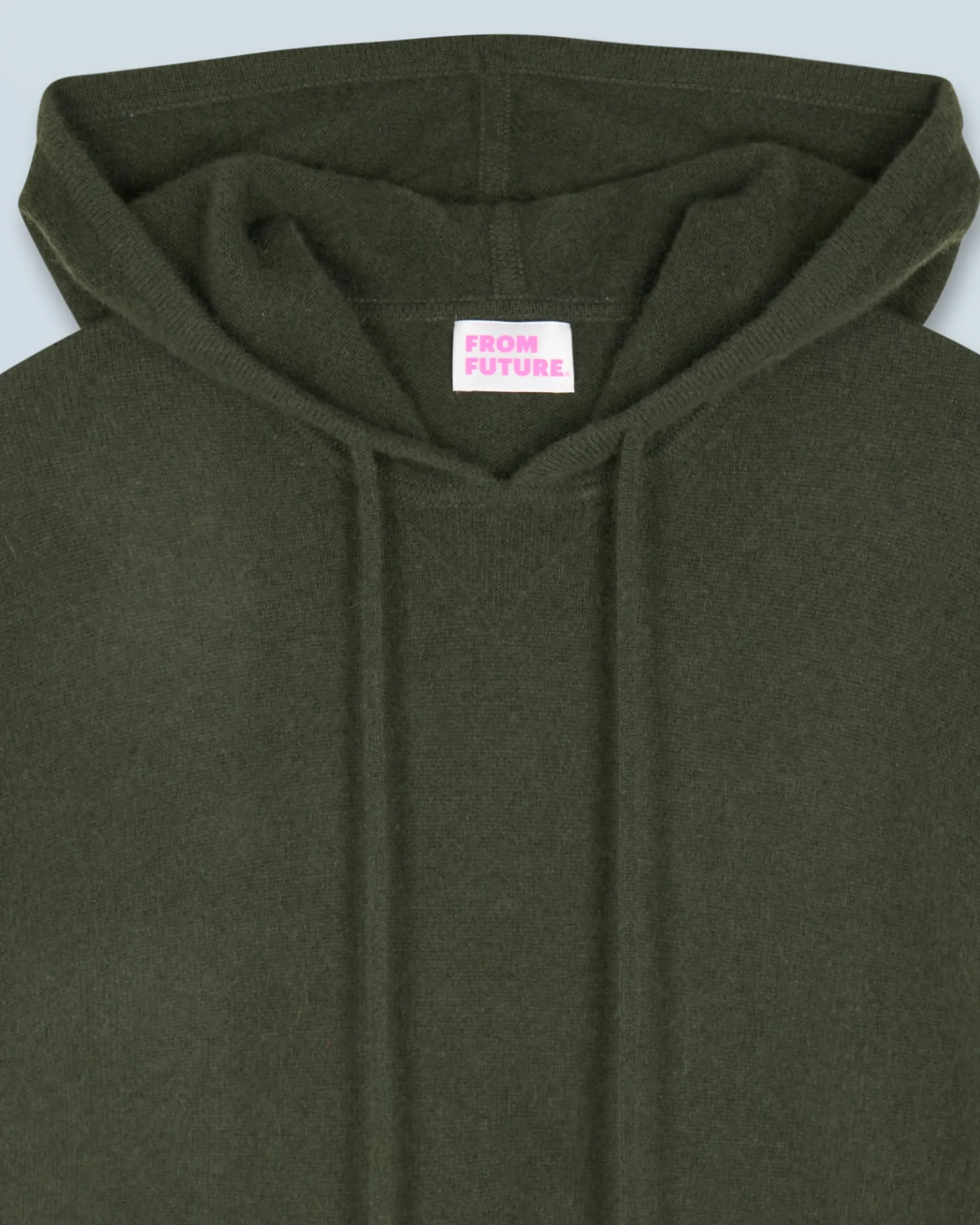 FROM FUTURE Maglione con Cappuccio Cachi Hot