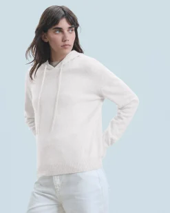 FROM FUTURE Maglione con Cappuccio Cachi Hot