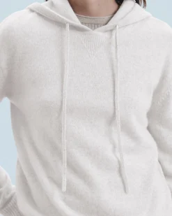 FROM FUTURE Maglione con Cappuccio Cachi Hot
