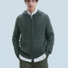 FROM FUTURE Maglione con Cappuccio e Zip LavaGrey Shop