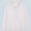 FROM FUTURE Maglione con Cappuccio e Zip Basic Grigioericachiaro Cheap