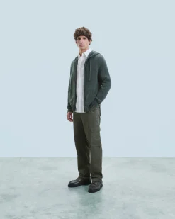FROM FUTURE Maglione con Cappuccio e Zip LavaGrey Shop