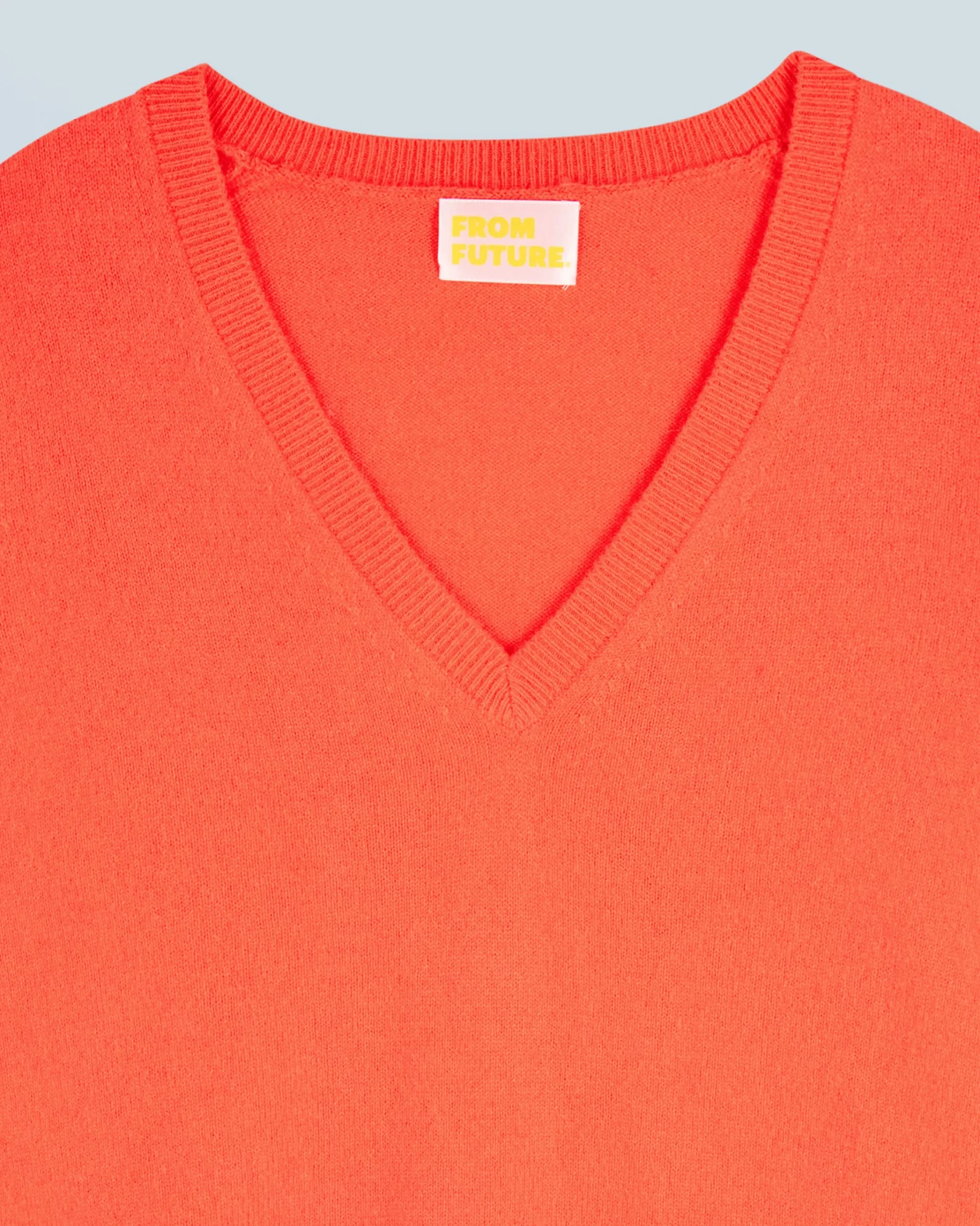 FROM FUTURE Maglione Scollo a V Basic UtopicCoral Best