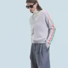 FROM FUTURE Maglione Scollo a V Strisce per maniche multico Grigioericachiaro Shop