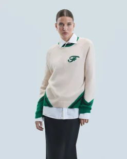 FROM FUTURE Maglione Scollo tondo Sabbiadeldeserto Online