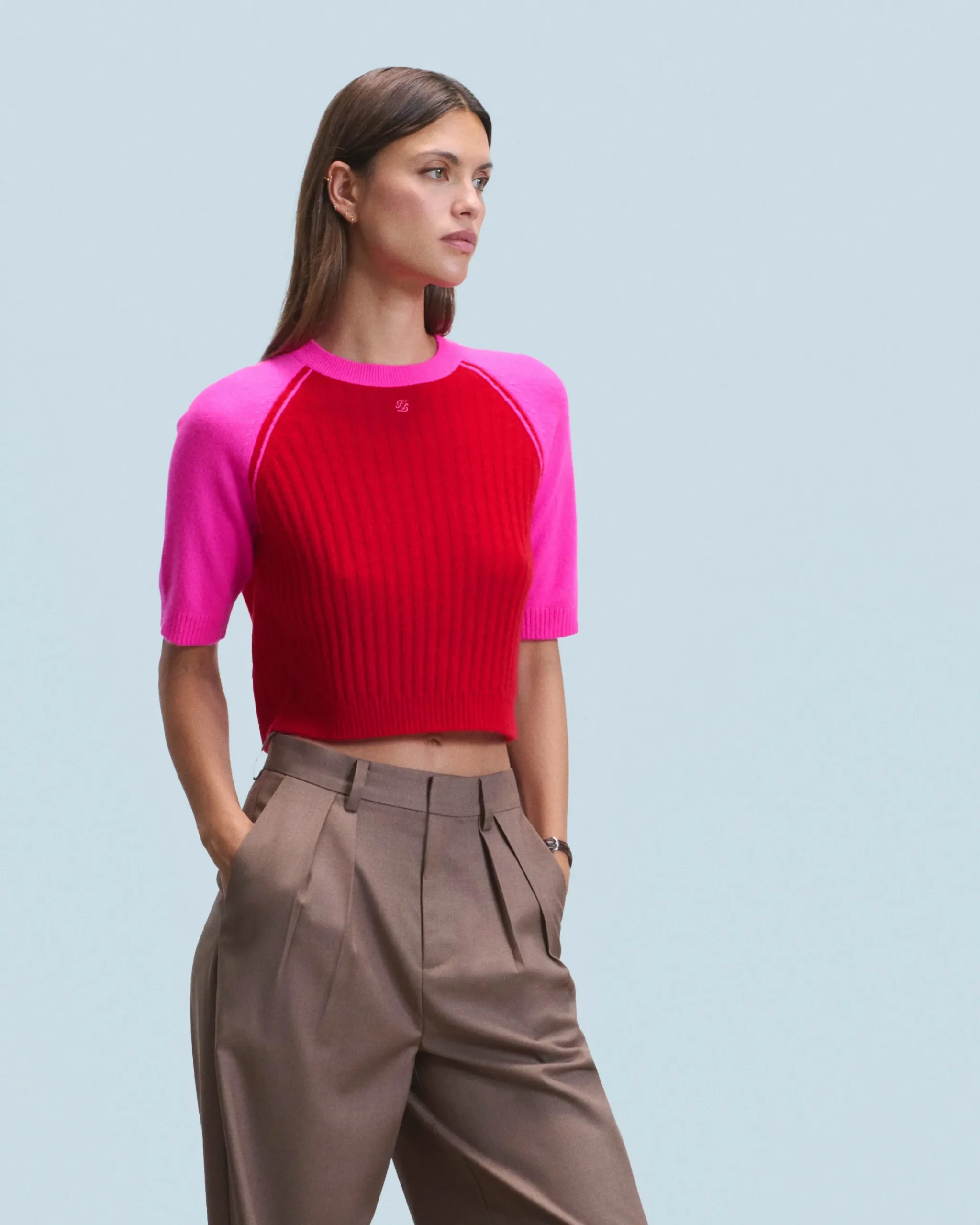 FROM FUTURE Maglione Scollo tondo BrightRed Shop
