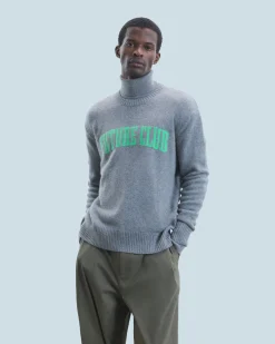 FROM FUTURE Maglione Scollo tondo Grigioericascuro Sale