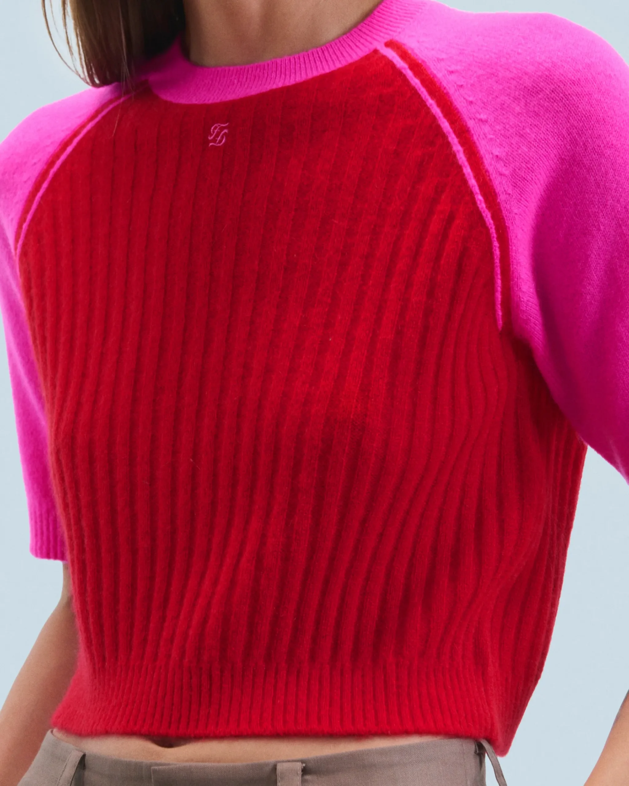FROM FUTURE Maglione Scollo tondo BrightRed Shop