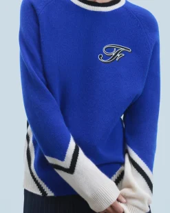FROM FUTURE Maglione Scollo tondo PopBlue Cheap