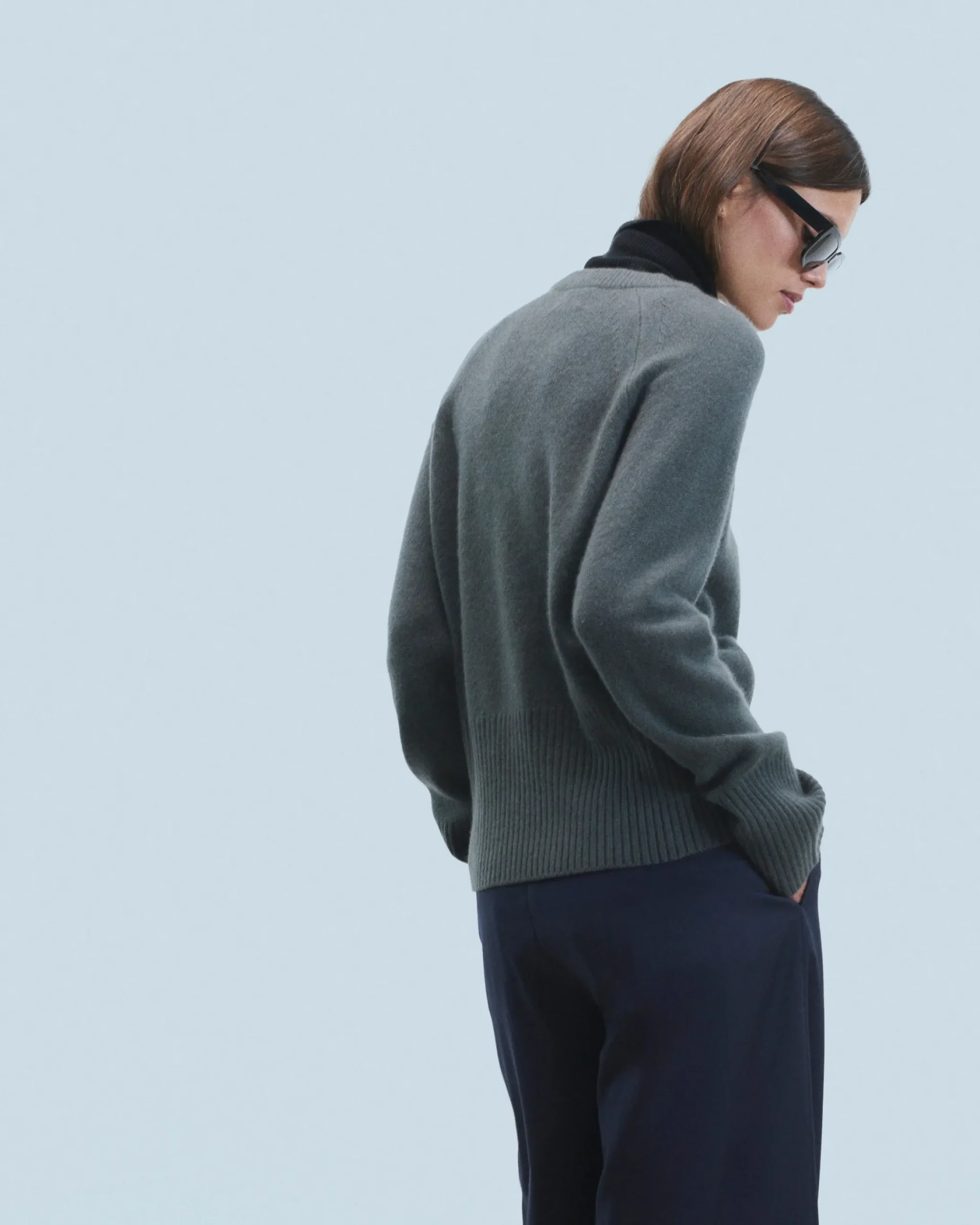 FROM FUTURE Maglione Scollo tondo LavaGrey Fashion