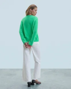 FROM FUTURE Maglione Scollo tondo UtopicGreen Flash Sale