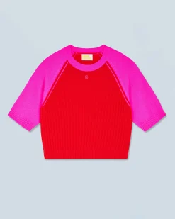 FROM FUTURE Maglione Scollo tondo BrightRed Shop