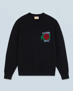 FROM FUTURE Maglione Scollo tondo Nero Best