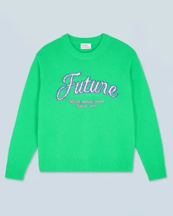 FROM FUTURE Maglione Scollo tondo UtopicGreen Flash Sale