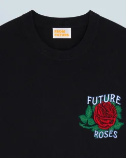 FROM FUTURE Maglione Scollo tondo Nero Best