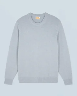 FROM FUTURE Maglione Scollo tondo Basic IcedBlue Cheap