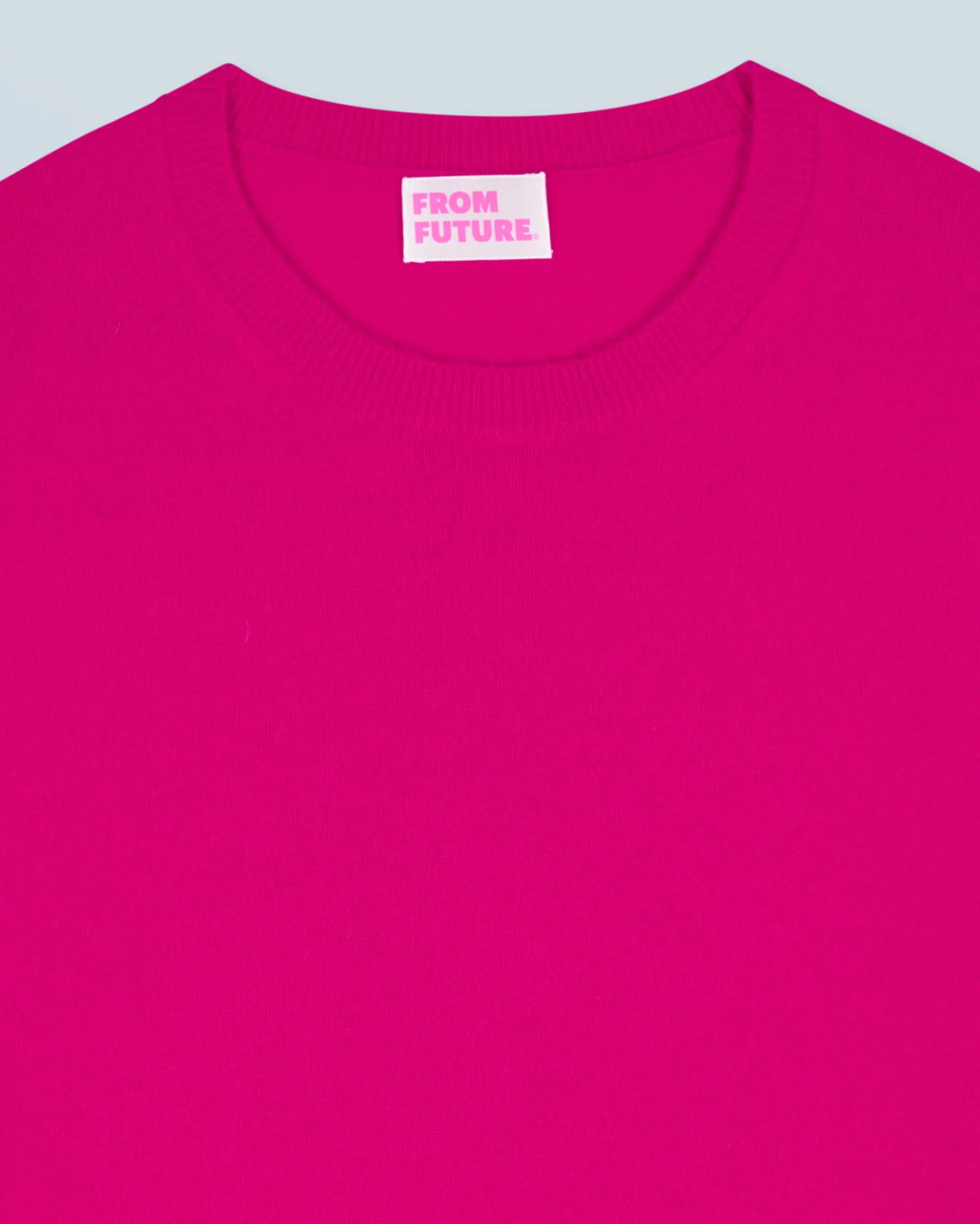 FROM FUTURE Maglione Scollo tondo Basic RaspberryPink Fashion