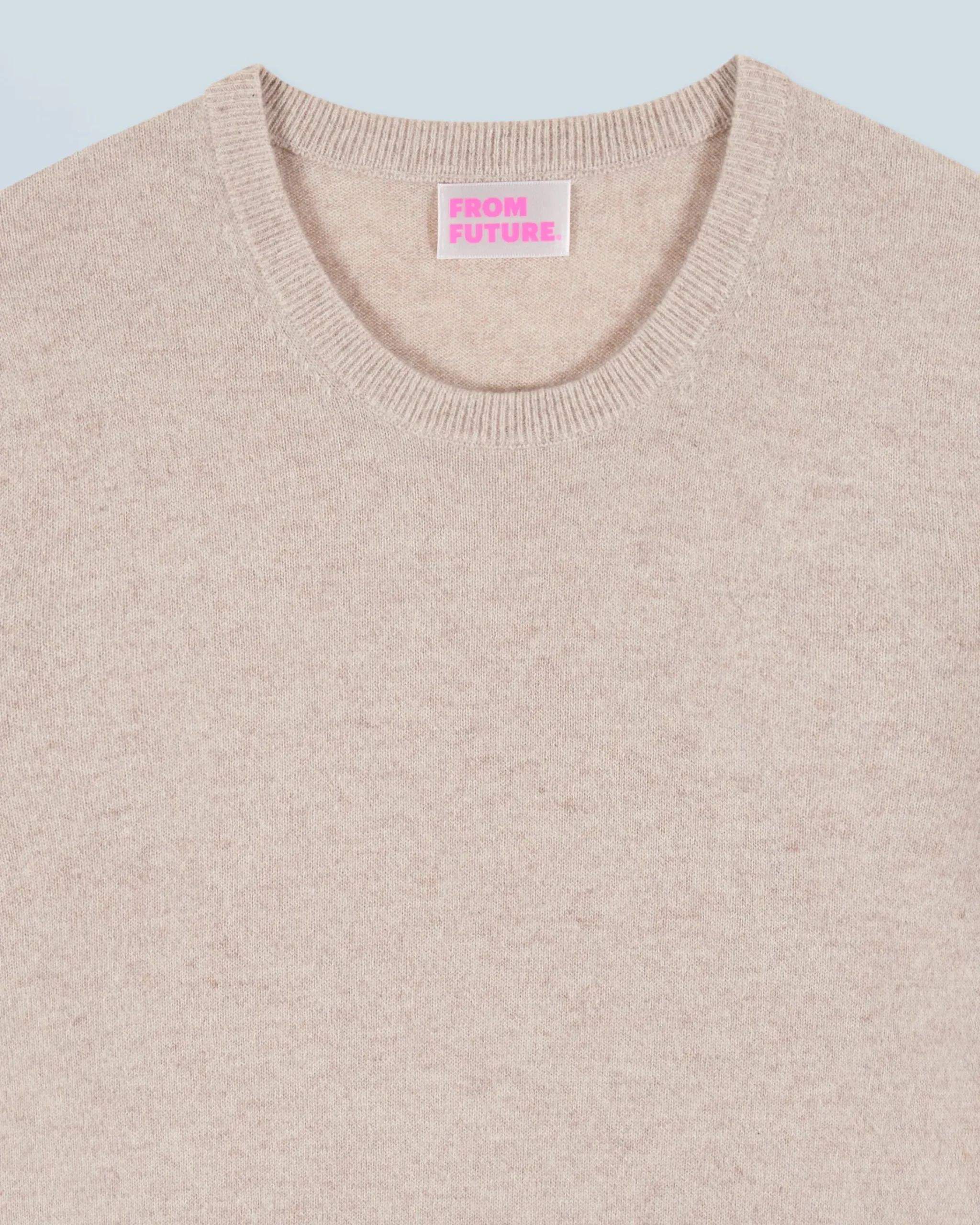 FROM FUTURE Maglione Scollo tondo Basic Beige Online