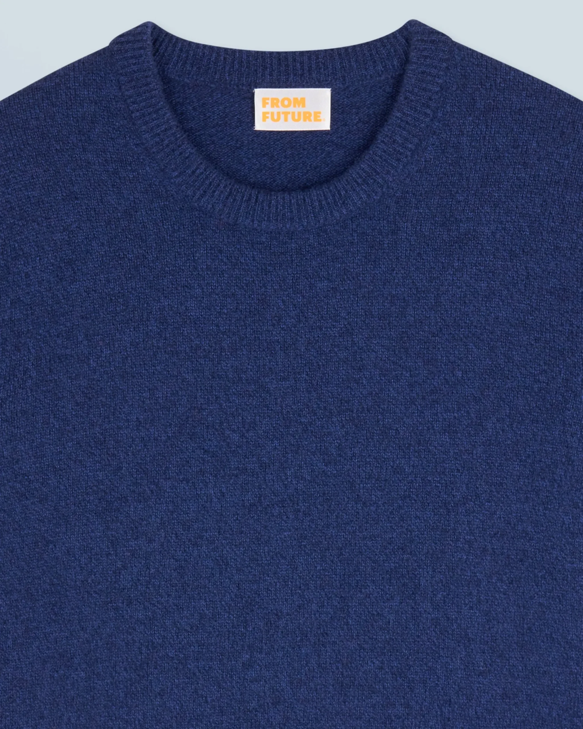 FROM FUTURE Maglione Scollo tondo Basic DarkBlue Outlet