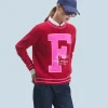 FROM FUTURE Maglione Scollo tondo F DarkRed Best