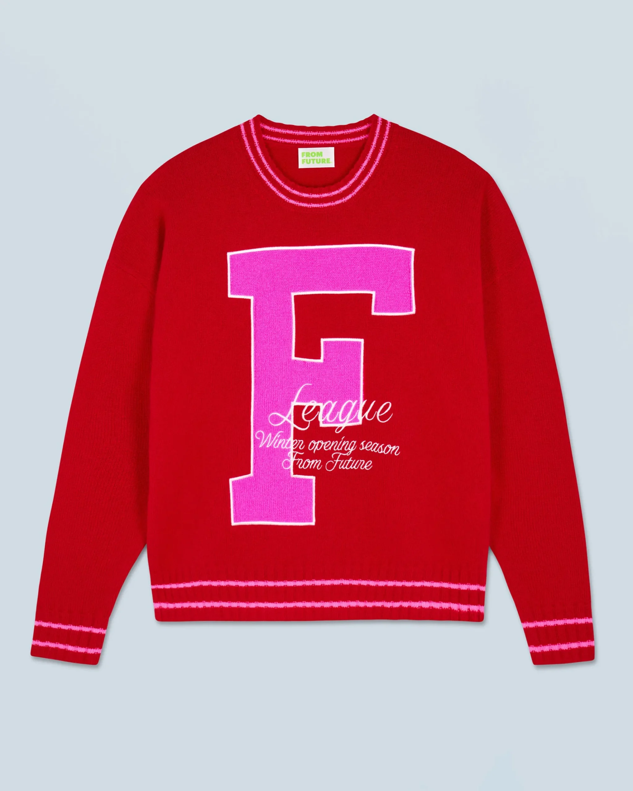 FROM FUTURE Maglione Scollo tondo F DarkRed Best