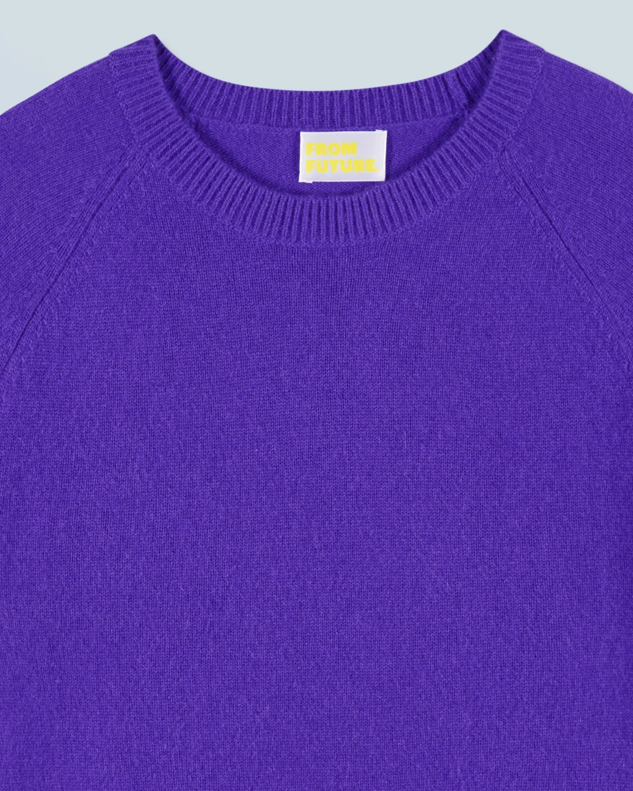 FROM FUTURE Maglione Scollo tondo Leggero PopPurple Hot