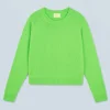 FROM FUTURE Maglione Scollo tondo Raglan Neonverde Store