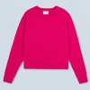 FROM FUTURE Maglione Scollo tondo Raglan RaspberryPink Cheap