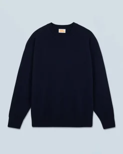 FROM FUTURE Maglione Scollo tondo Raglan MarinaMilitare Cheap