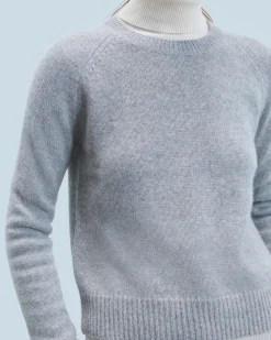 FROM FUTURE Maglione Scollo tondo Raglan Grigioericascuro Store